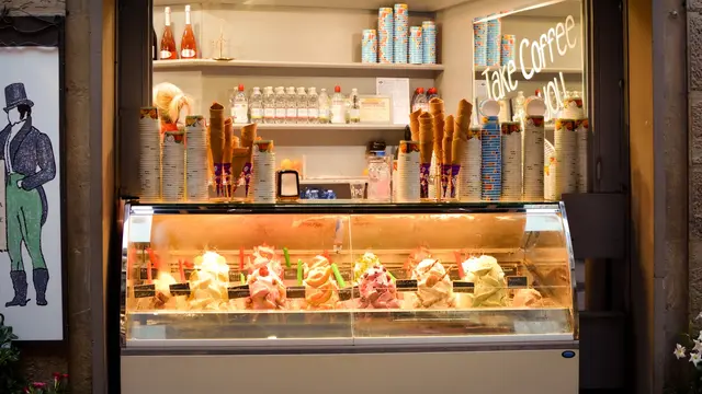 Ilustrasi gelato