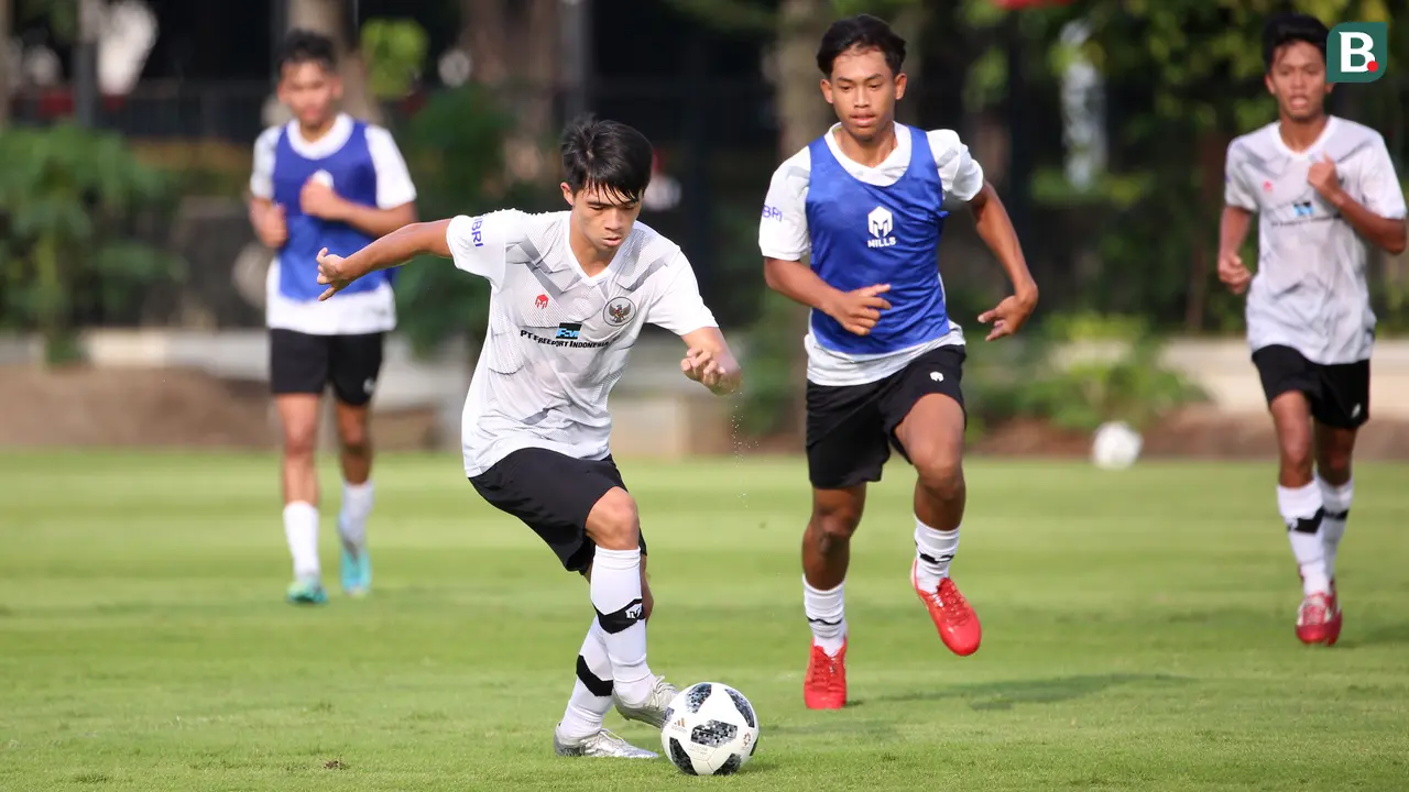 Latihan Timnas Indonesia U-17
