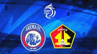BRI Liga 1 - Arema FC Vs Persik Kediri (Bola.com/Adreanus Titus)
