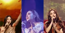 Mahalini Raharja menandai come back-nya di industri hiburan dengan menggelar konser tunggal. Ia tampil bak diva dengan deretan kostum panggung rancangan desainer Tanah Air [@mahaliniraharja]