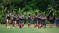 Skuat PSM Makassar. (Bola.com/Abdi Satria)