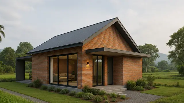 Model Rumah Minimalis Sederhana Tapi Mewah di Desa/ChatGPT
