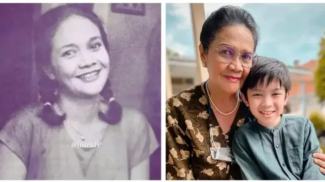 Rina Hasyim masa muda (Instagram/@indrajp3; Instagram/@callumers_world; Brilio)