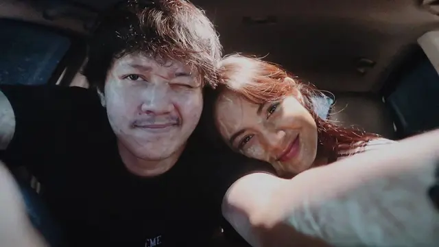 [Fimela] Aurelie Moeremans dan Hanif Ramadhana