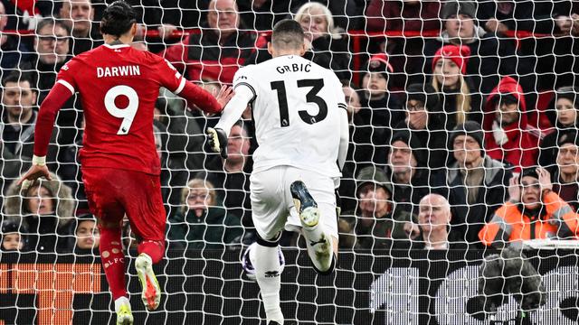 Foto: Gol Tak Terduga Darwin Nunez Buka Keran Gol Kemenangan Liverpool Atas Sheffield United di Liga Inggris