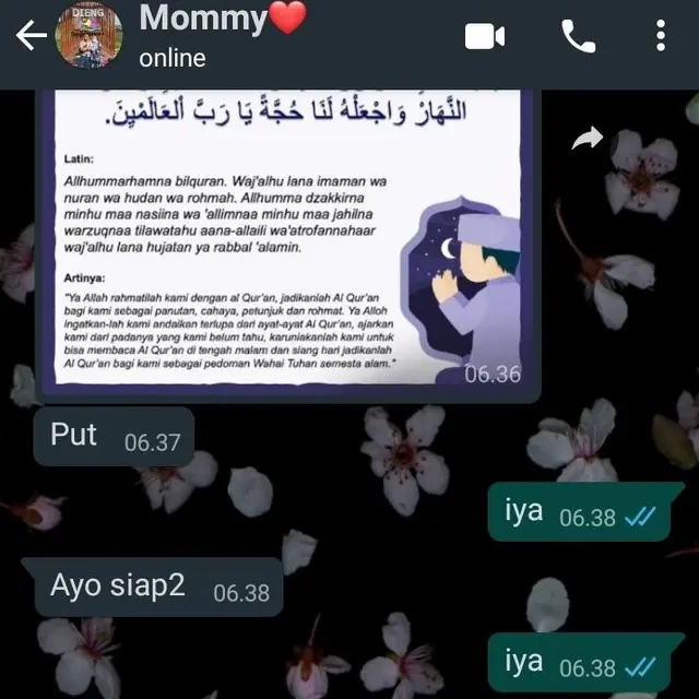 6 Chat Ibu ke Anaknya Tapi Dibalas Singkat Ini Bikin Senyum Tipis