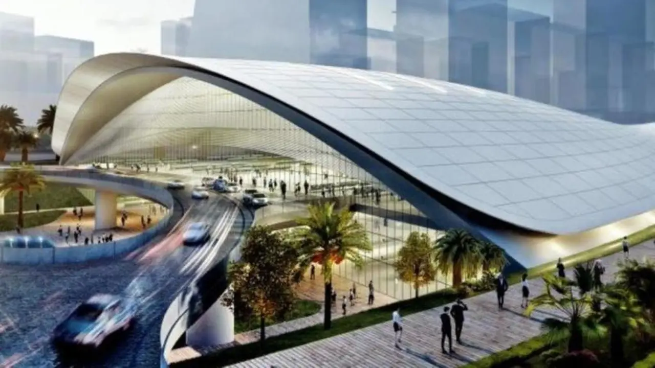 Ilustrasi stasiun kereta cepat SIngapura - Malaysia (AFP)