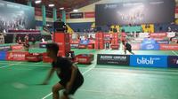 Audisi Umum Djarum Beasiswa Bulutangkis 2016 yang berlangsung di GOR Bima, Cirebon, sudah dimulai sejak Sabtu (23/4/2016) dan akan berakhir Mingu (25/4/2016). (Bola.com / Muhammad Wirawan Kusuma)