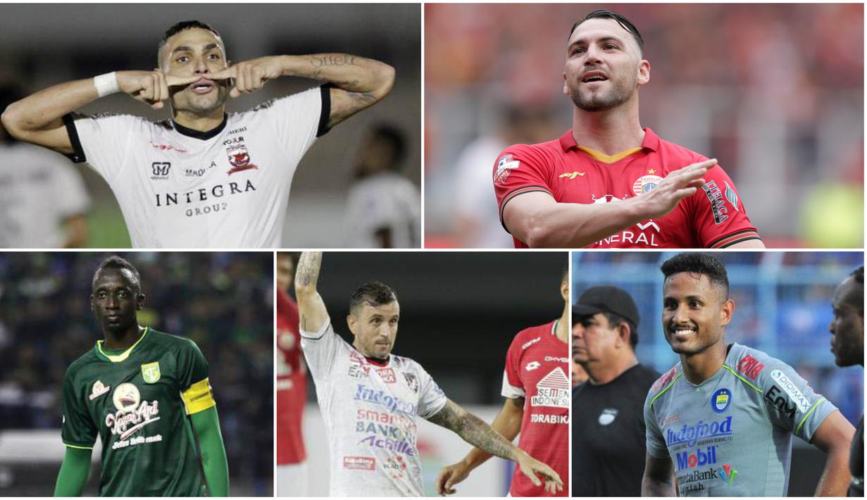 Kompetisi kasta tertinggi Indonesia Shopee Liga 1 akan kembali dimulai pada 1 Oktober 2020. Pesona pemain asing merupakan salah satu magnet yang menjadi daya tarik penggemar sepak bola di tanah air. Berikut 6 pemain asing yang dirindukan penampilannya.