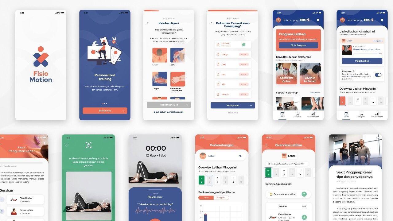 Aplikasi FisioMotion (Dok. Biro Humas dan KIP UI)
