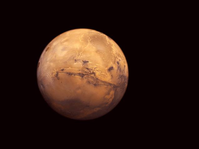 Ini Penampakan Kutub Utara Mars Yang Mencair Bak Lelehan Cokelat