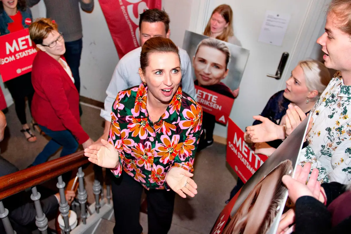Mette Frederiksen, digadang-gadang sebagai Perdana Menteri termuda di Denmark. (AFP)