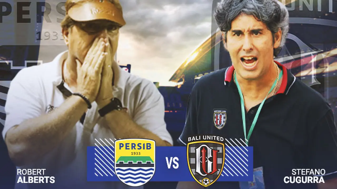 BRI Liga 1 - Duel Pelatih - Persib Bandung Vs Bali United