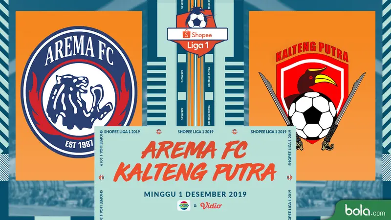 Arema FC Vs Kalteng Putra