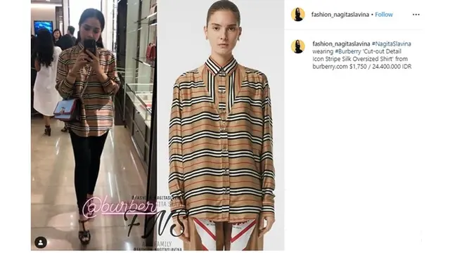 7 Harga Baju Nagita Slavina Ini Bikin Geleng Kepala, Ada yang Capai Rp 120 Juta