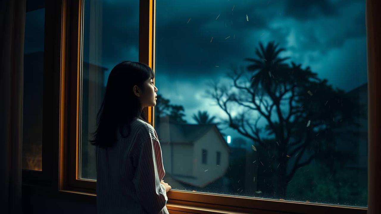 mimpi angin kencang di luar rumah