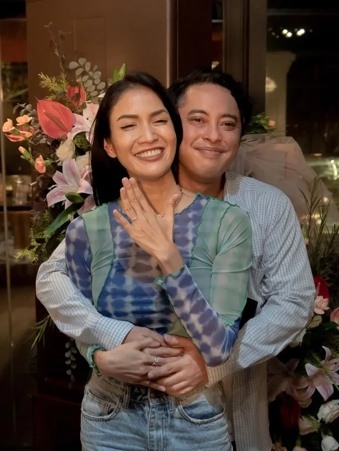 Aulia Sarah dan Aditya Randra. (Foto: Dok. Instagram @owliasarah)