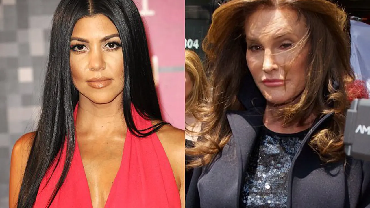 [Bintang] Kourtney Kardashian dan Caitlyn Jenner