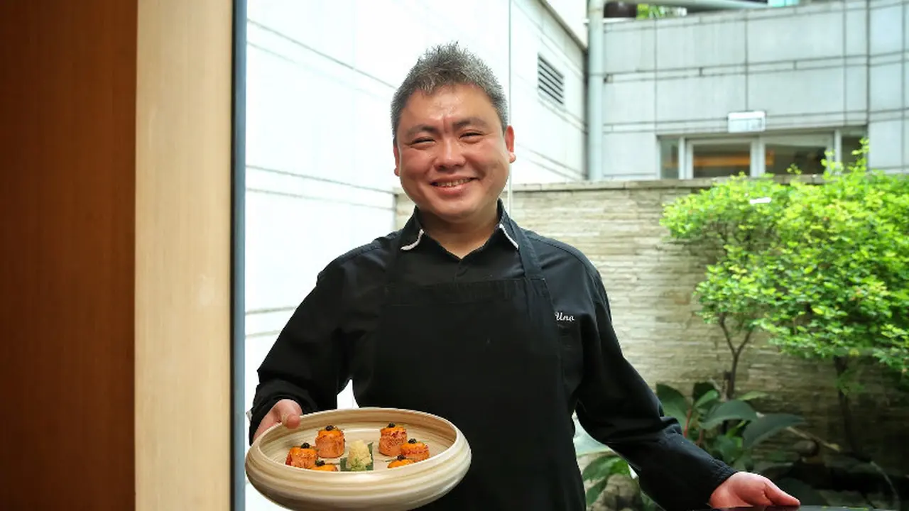 Chef Keisuke Uno siap menghadirkan inovasi-inovasi terbaru makanan Jepang di OKU Jakarta