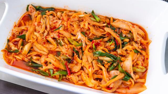 resep tumis jamur tiram pedas