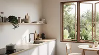 10 Inspirasi Desain Dapur Kecil Ukuran 3x3 Tapi Terasa Lega dan Fungsional