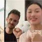 Kedekatan Lolly anak Nikita Mirzani dan Antonio Dedola yang kini jadi sorotan. (Sumber: Instagram/toni.dedola / TikTok/lollystars_family)