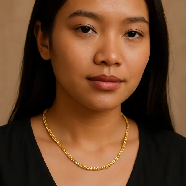 Model kalung emas 3 gram (Image by ChatGPT)