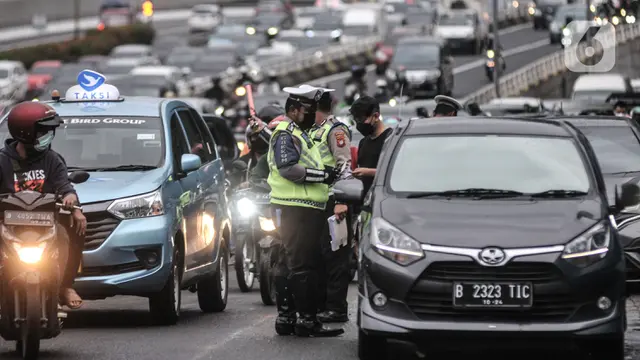 Pemberlakuan Sanksi Tilang Pelanggar Ganjil Genap