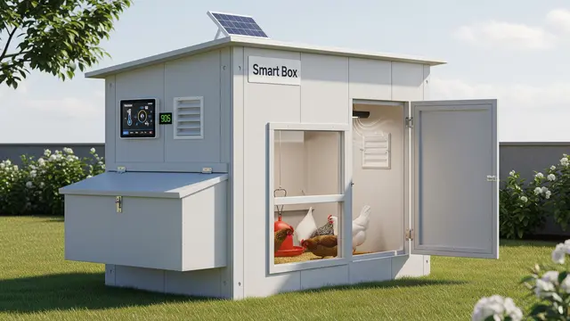 Model Kandang Ayam Close House Versi Rumahan/Gemini AI