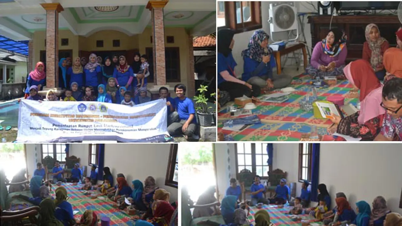 Mahasiswa UNAIR Ajari Warga Bawean Ubah “Sampah” Jadi Emas