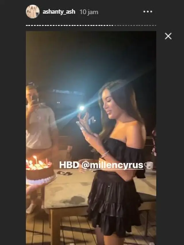 6 Momen Ulang Tahun Millen Cyrus ke-21, Dapat Kejutan dari Keluarga Ashanty