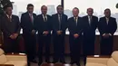 Wakapolri Komjen Syafruddin foto bersama dengan Commissioner General National Police Agency Japan (NPA) Mr. Masayoshi Sakaguchi saat melakukan kunjungan kerja di Tokyo, Jepang, (7/12). (Dok Polri)