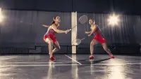 Ilustrasi bulu tangkis, badminton (Photo created by master1305 on www.freepik.com )