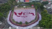 Keren, Maba UMM Suguhkan Jas Merah Mob Bertema Kebangsaan. (Times Indonesia)