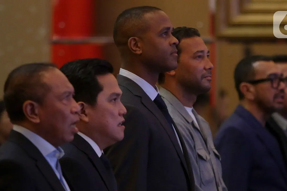 Momen PSSI Perkenalkan Pelatih Timnas Indonesia Patrick Kluivert Dihadapan Publik