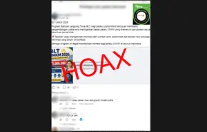 Cek Fakta: Hoaks Link Pendaftaran BLT UMKM Periode 28 Juli  - 1 Desember 2026