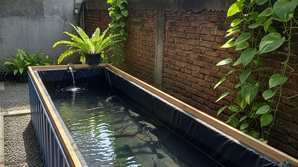 9 Model Kolam Ikan Lele di Halaman Sempit Tanpa Gali Tanah, Solusi Budidaya Rumahan