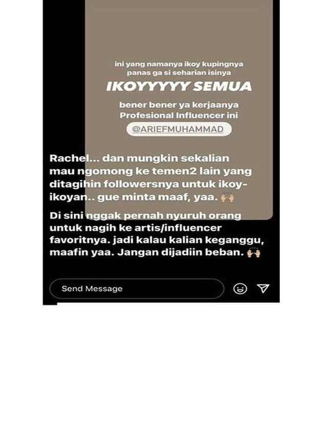 7 Selebriti Ini Tolak Ikut Tren Ikoy Ikoy Ala Arief Muhammad, Disebut Bisa Lemahkan Mental