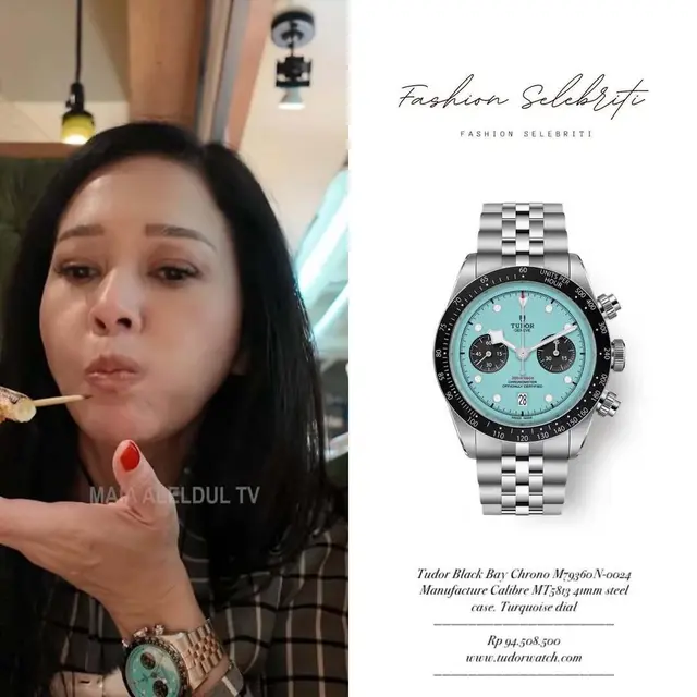 5 Potret koleksi jam tangan Maia Estianty dan estimasi harga, pancarkan gaya elegan dan old money