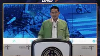 Menparekraf Sandiaga Uno dalam The Weekly Brief with Sandi Uno, Senin, 18 Desember 2023.&nbsp; (Liputan6.com/Henry)