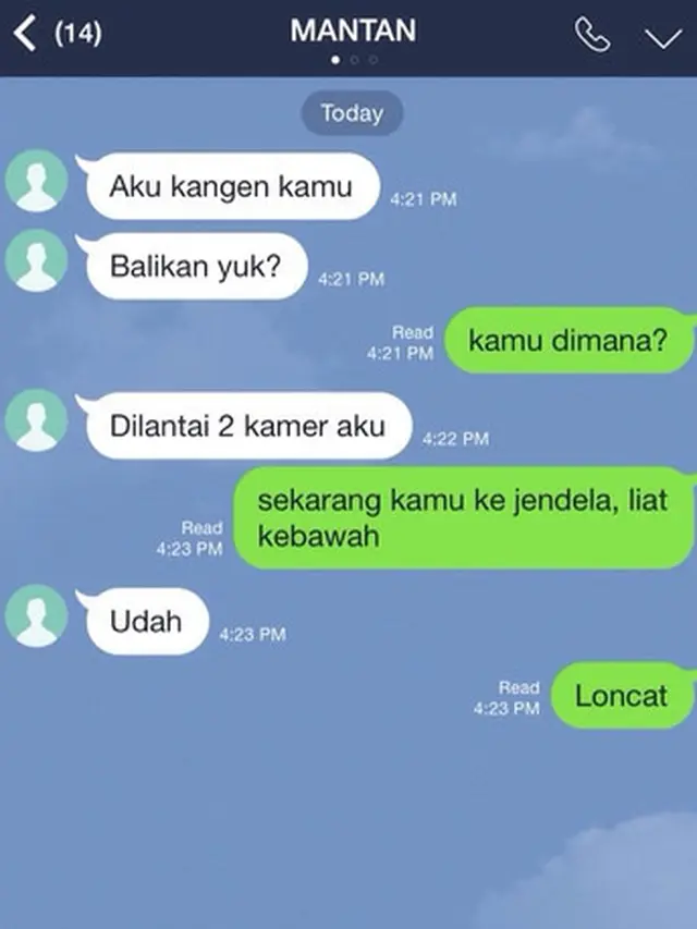 6 Chat Mantan Ajak Balikan Ini Ujungnya Tak Sesuai Harapan, Bikin Nyesek