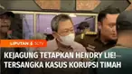 Pendiri maskapai penerbangan Sriwijaya Air, Hendry Lie ditangkap Penyidik Kejaksaan Agung RI di Bandara Soekarno-Hatta, Senin malam. Hendry Lie ditetapkan sebagai tersangka dalam kasus dugaan korupsi komoditas timah periode 2015-2022 lalu.