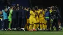 <p>Tiga kekalahan terjadi lawan Rayo Vallecano, Almeria dan Real Madrid, semuanya di laga tandang. (AP Photo/Joan Monfort)</p>