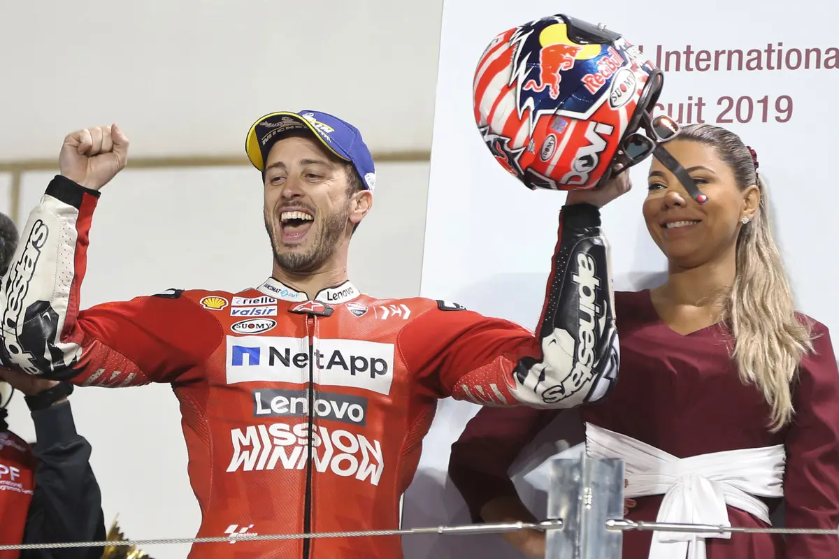 Andrea Dovizioso Berhasil Juarai Seri Pembuka MotoGP Qatar