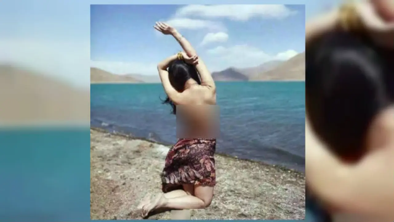 Dianggap Lecehkan Danau Keramat, Turis Ini Tuai Kecaman