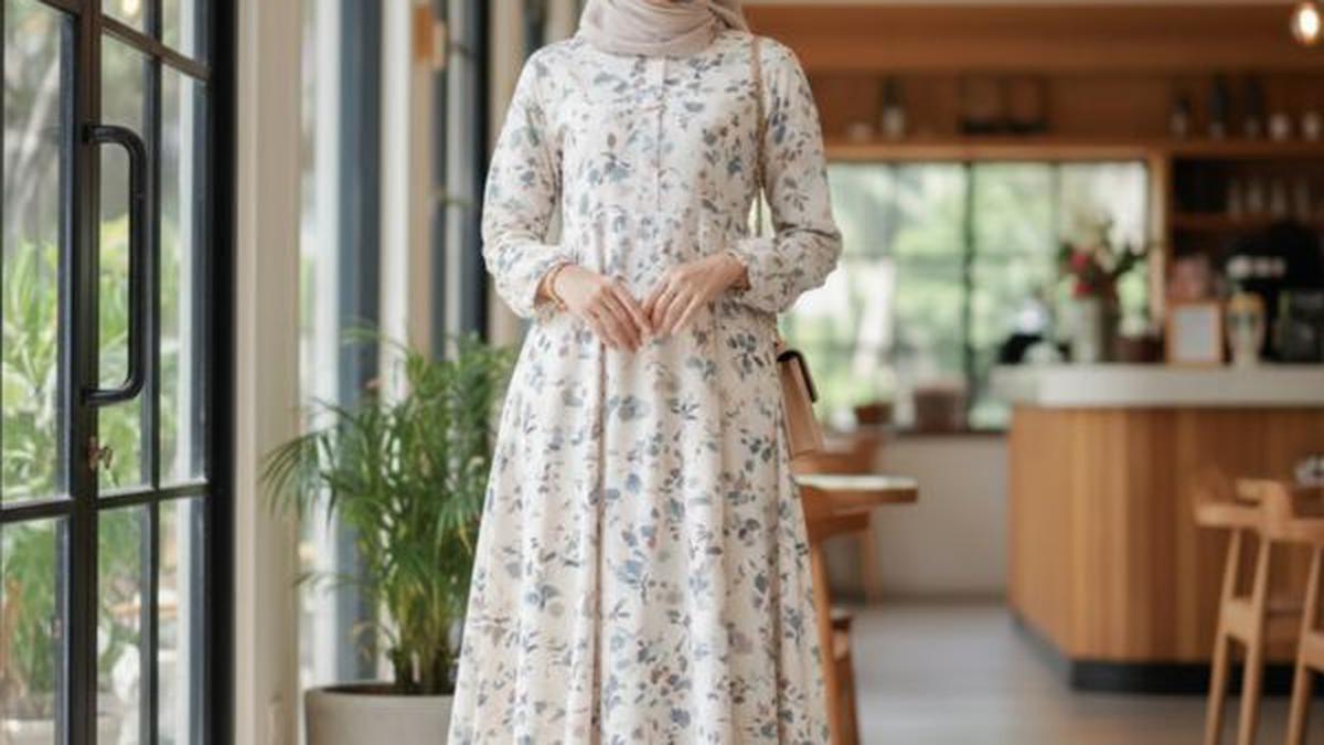 Tren Busana Muslimah 2025, Dominasi Warna Lembut dan Potongan Longgar Bikin Nyaman