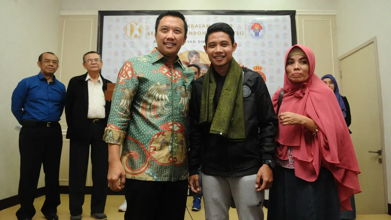 Evan Dimas Diterima Menpora Sebelum ke Spanyol