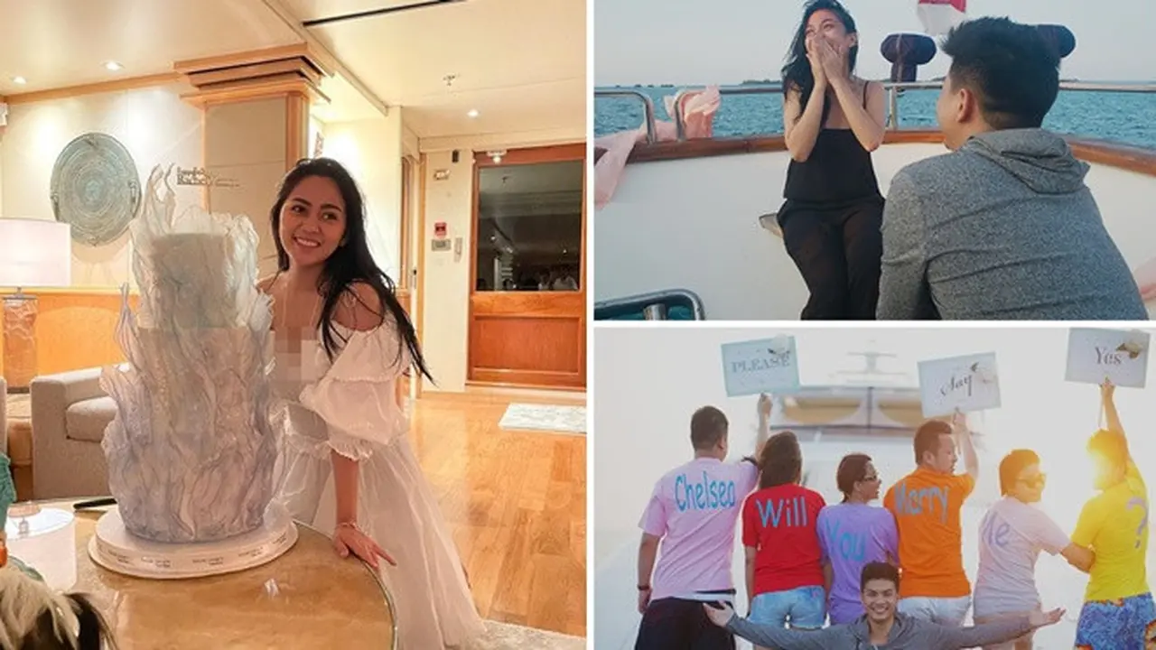 Selain Rachel Vennya, 6 Artis Ini Pernah Rayakan Ulang Tahun di Kapal Mewah