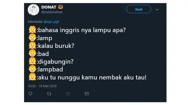 Plesetan Netizen Soal Gabungan Kata Bahasa Inggris ini Bikin Tepok Jidat