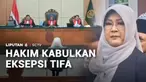 Majelis Hakim PN Jakarta Timur menerima nota perlawanan atau eksepsi dari dokter Tifa dalam perkara dugaan pencemaran nama baik terkait tuduhan ijazah palsu Presiden ke-7, Joko Widodo. Lantaran dakwaan Jaksa Penuntut Umum dibatalkan, sidang tidak ber...